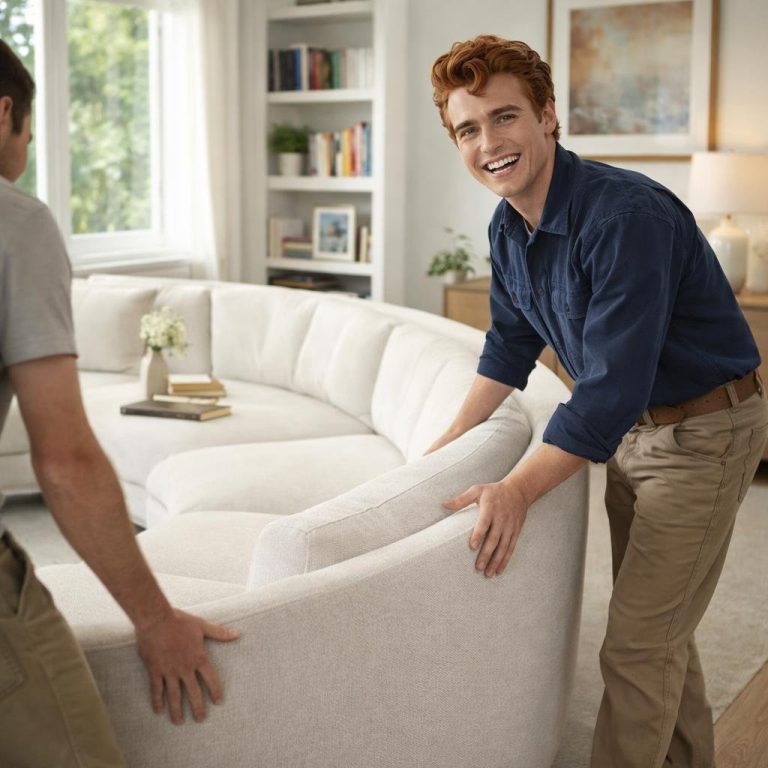 Curved Conversation Sofa
