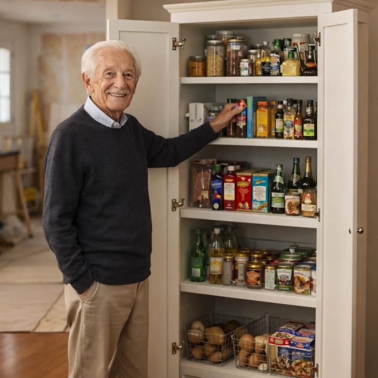 Freestanding Pantry Cabinet