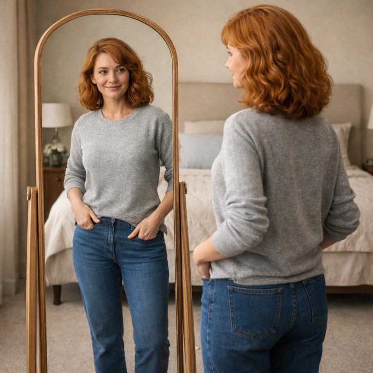 Full-Length Entry Mirror