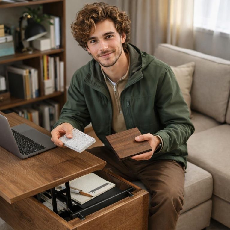 Lift-Top Coffee Table