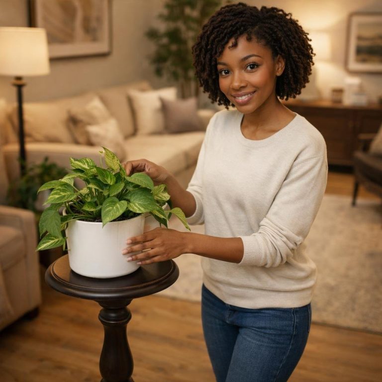 Pedestal Plant Stand