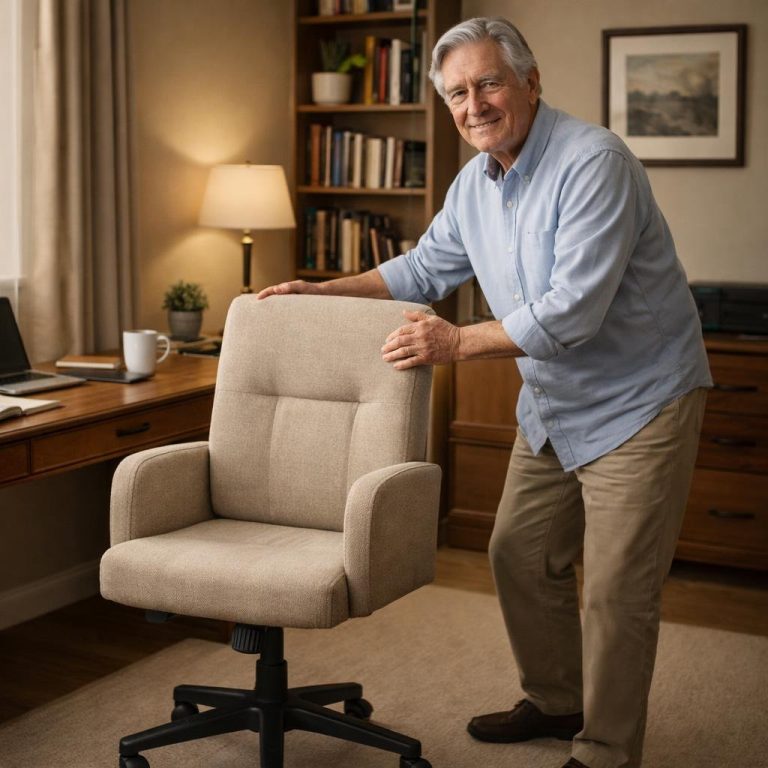 Upholstered Desk Chair
